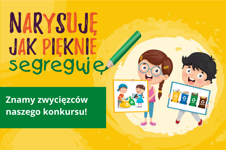 Konkurs „Narysuję, jak pięknie segreguję!”