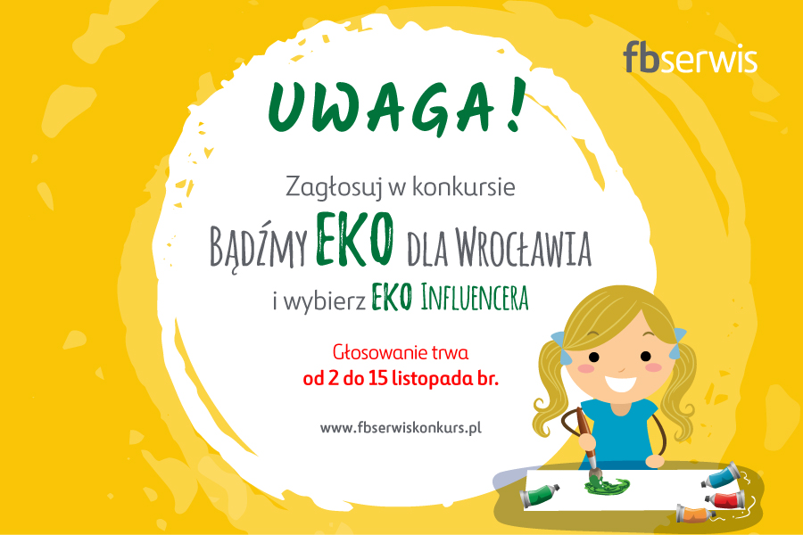 Zdecydujmy wspólnie, kto jest najlepszym EKO-influencerem Wrocławia