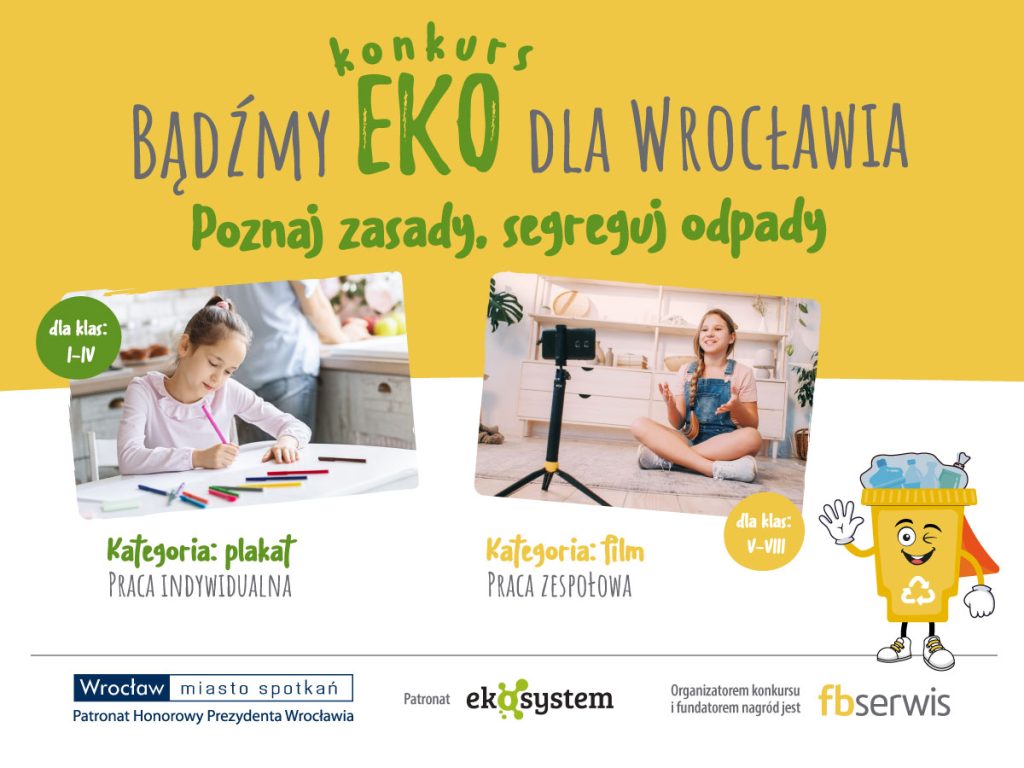 Znamy laureatów V edycji konkursu „Bądźmy EKO dla Wrocławia”