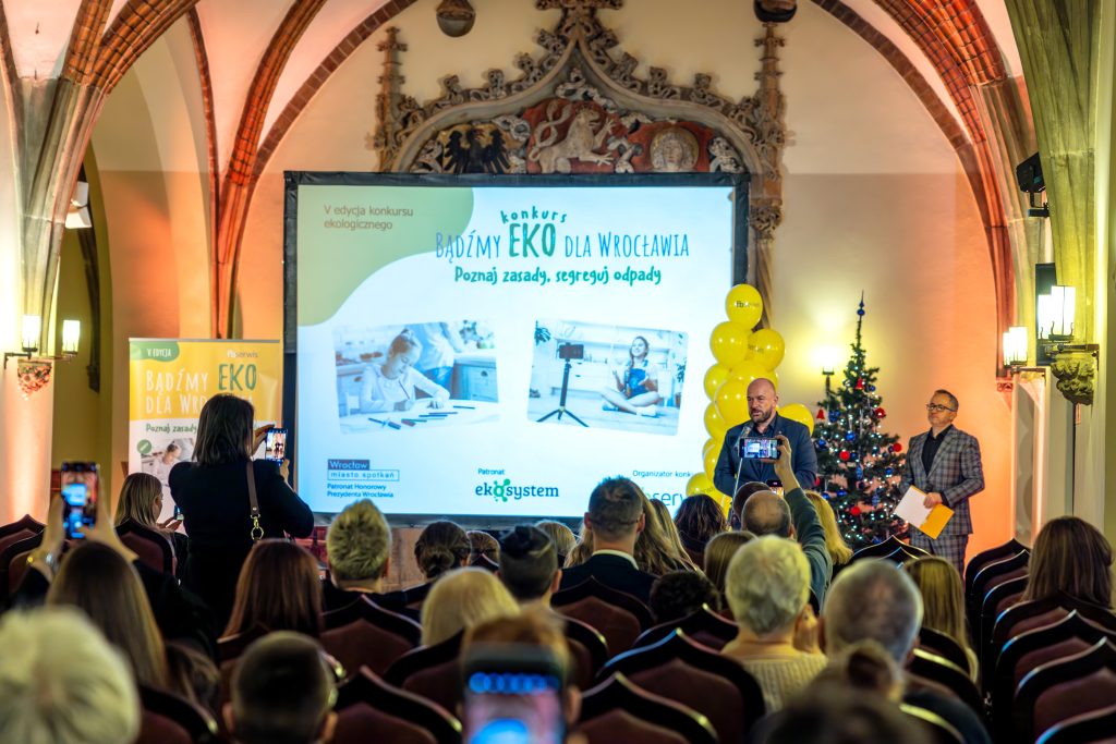 Gala wręczenia nagród w V edycji konkursu „Bądźmy EKO dla Wrocławia”